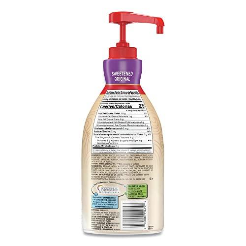 Nestle Coffee-mate 13799 Liquid Coffee Creamer, Sweetened Original, 1500mL Pump Dispenser