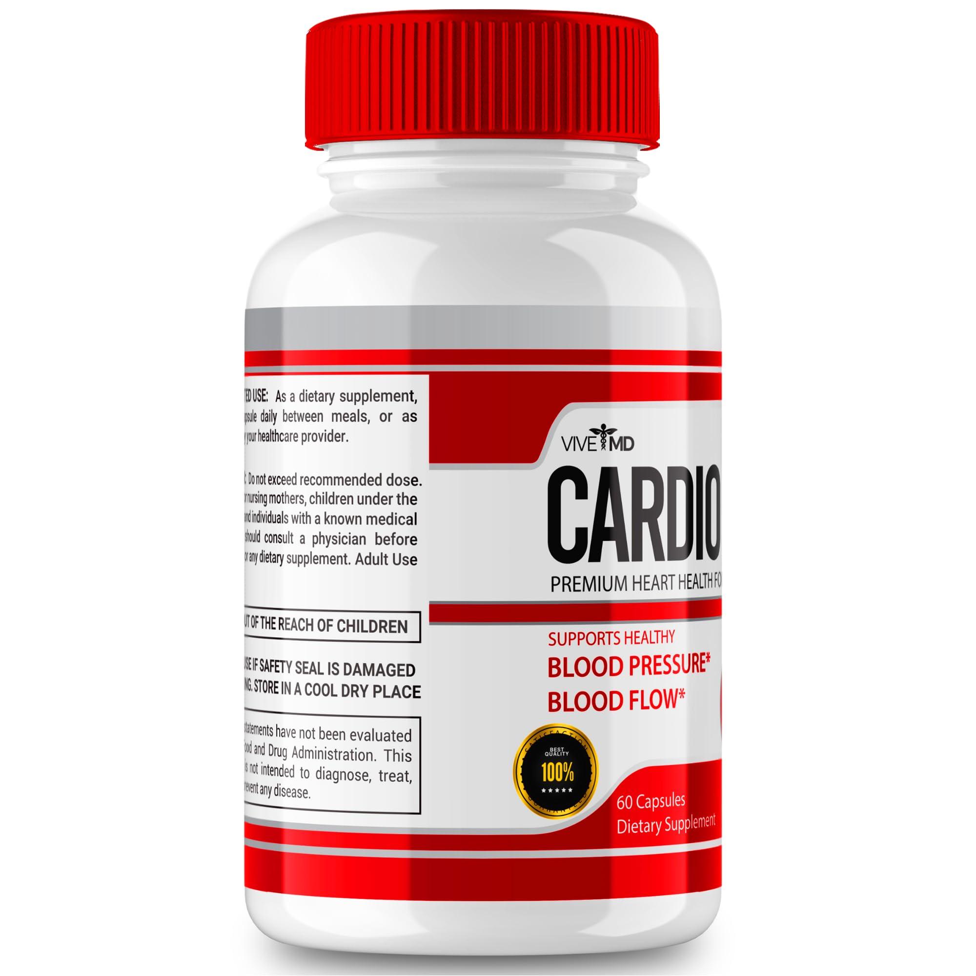 VIVE MD VIVE MD Cardio Flex Pills - Official Formula - CardioFlex Supplement, Advance Formula Capsules (300 Capsules)