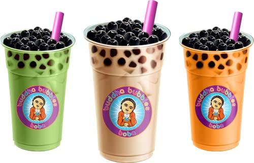Buddha Bubbles Boba BUBBLE GUM Boba Bubble Tea Drink Mix Powder By Buddha Bubbles Boba (2.2 Pounds / 1 Kg)
