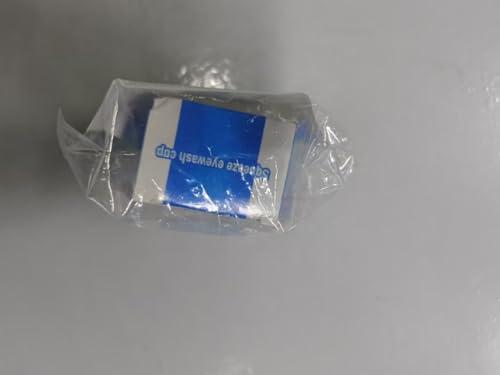 CANIPHA Eye Wash Cup,Eye Wash Cleaner Kit Silicon Manual Air Pressure Eye Cleaning Cup Tool Effective Eye Rinse Clean Dust Makeup Irritants,Transparent with Storage Container Eye Cup Soothing Tired Eyes(Pink)