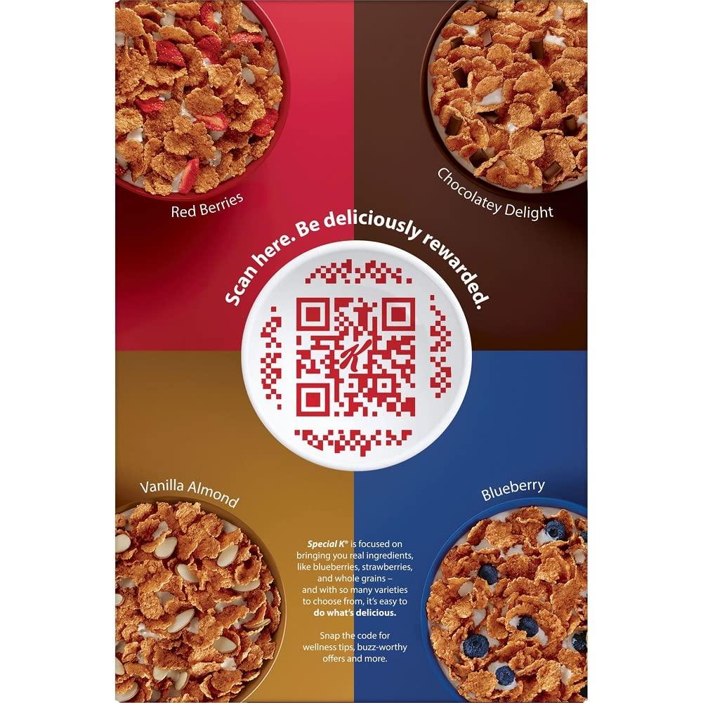 Special K Kellogg\'s Special K Breakfast Cereal, Family Breakfast, Fiber Cereal, Fruit and Yogurt, 13oz Box (1 Box)