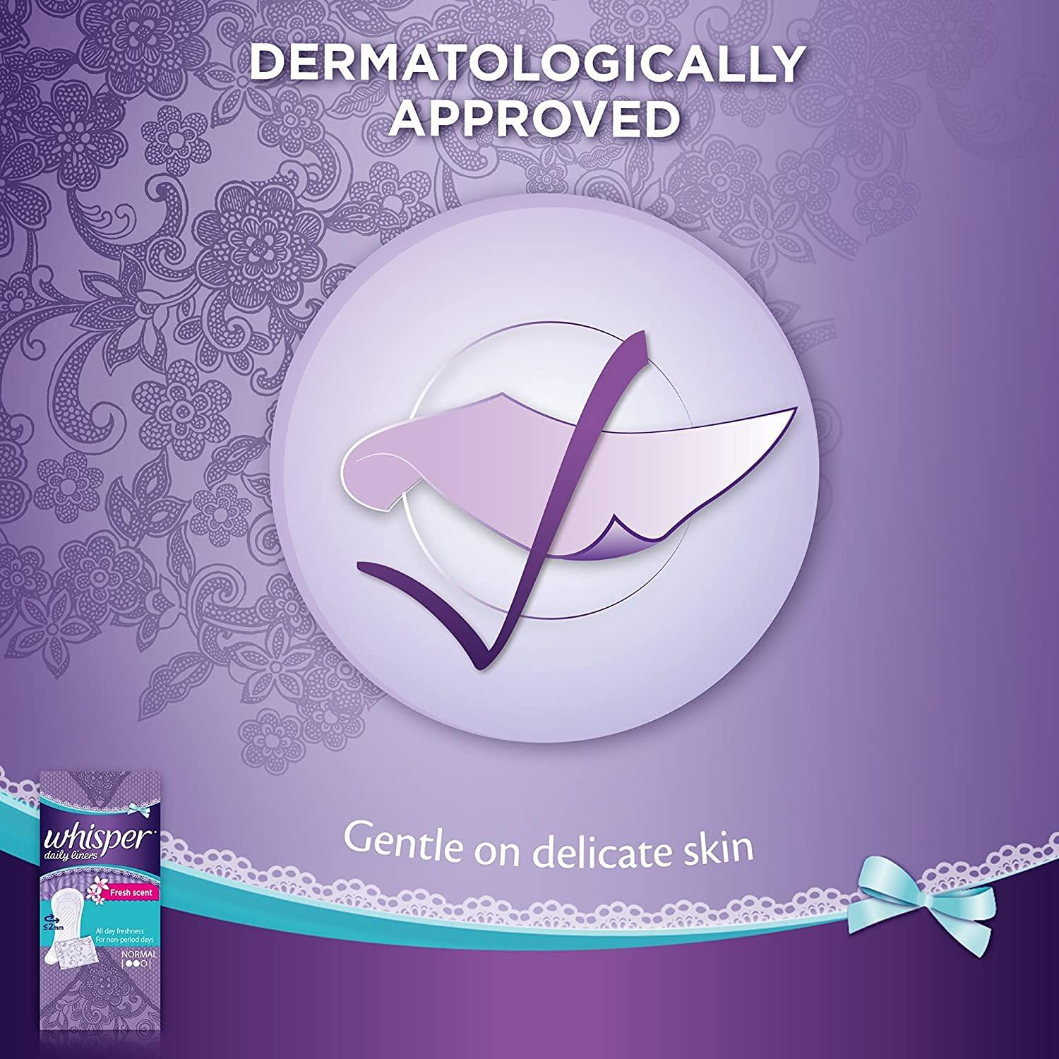 WHISPER Whisper Daily Liners Clean & Fresh Normal 20N - India