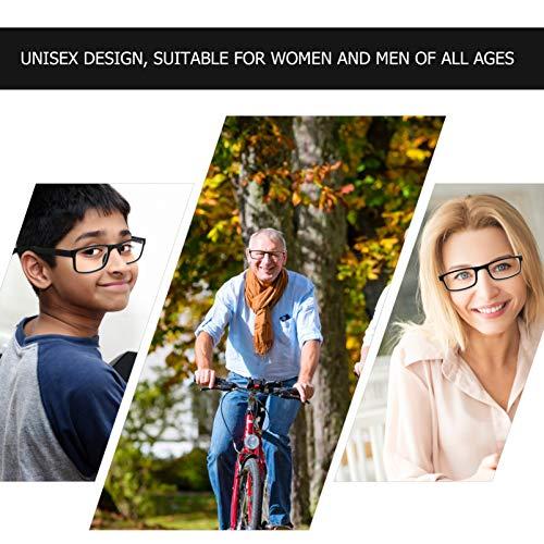 EXCEART EXCEART - 2.0 Nearsighted Glasses Folding Reading Glasses Black Myopia Glasses Long Distance Eyeglasses with Portable Case
