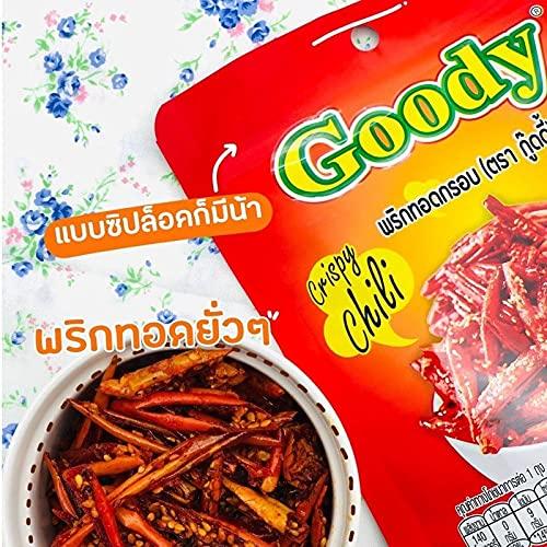 Goody. Goody.,Goody Brand,Crispy Chili,Size 25 grams X 4 Packs