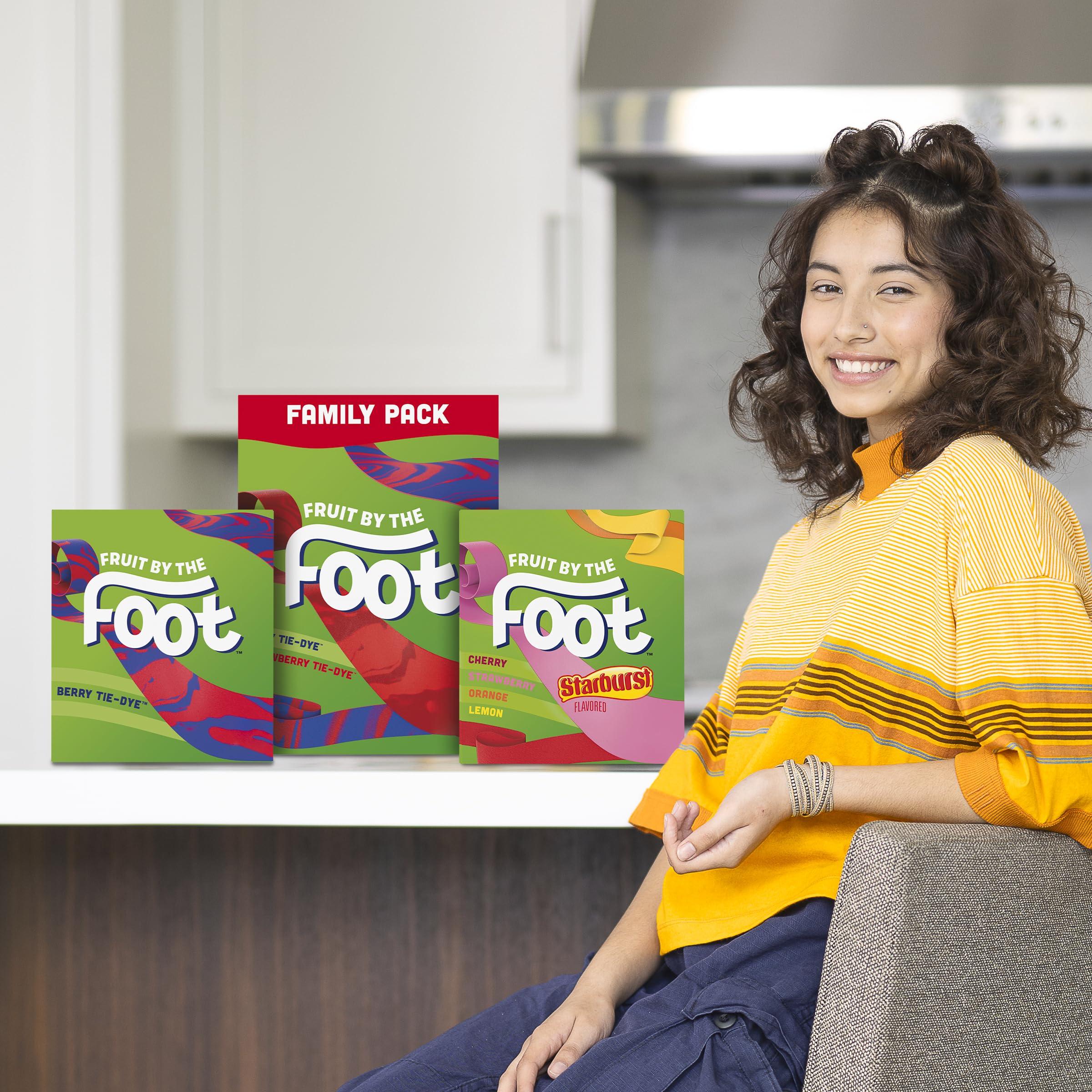 Betty Crocker Fruit by the Foot, Fruit Snacks, Variety Pack, 9 oz