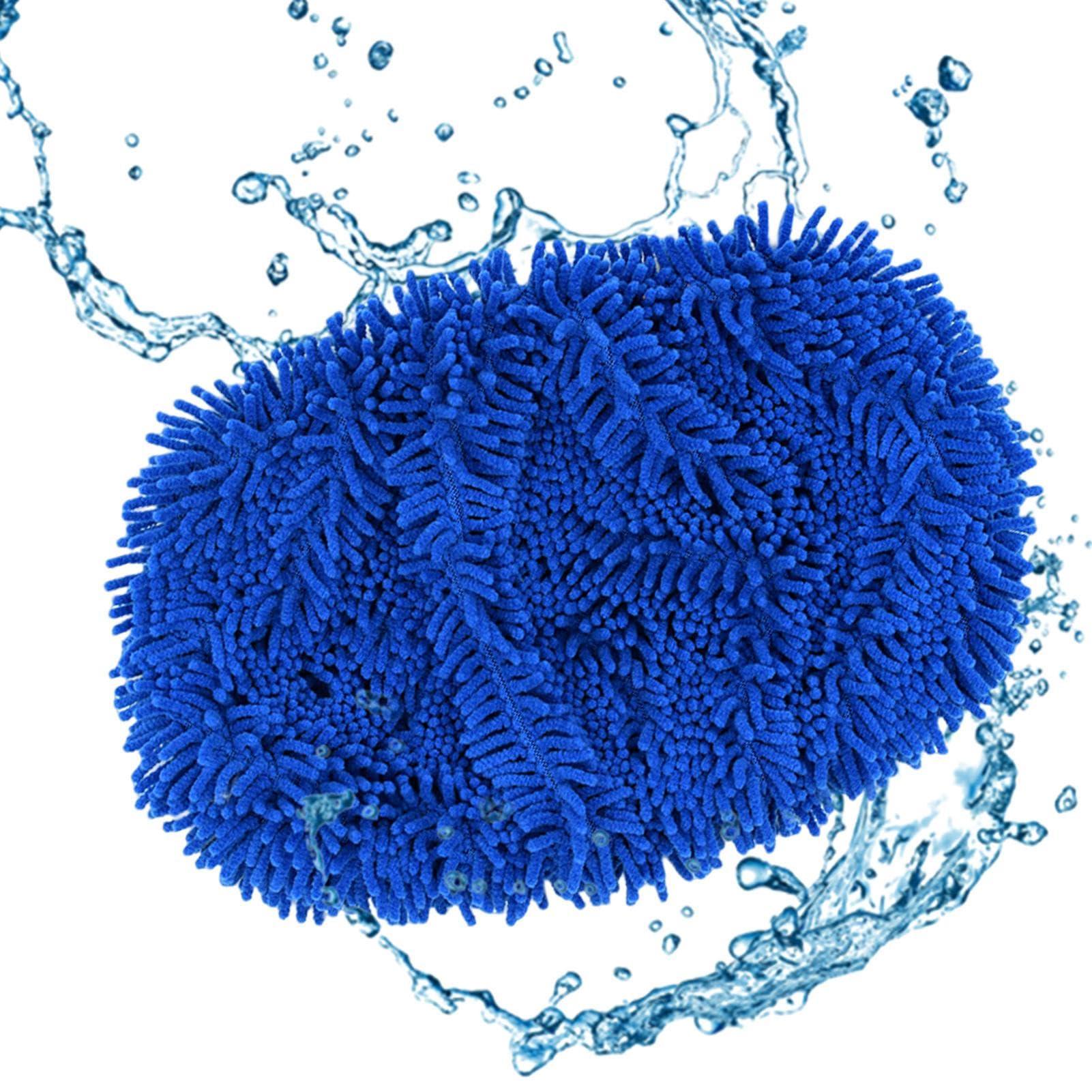 DYOG DYOG Microfiber Mop Cloth, Fiber Wet Dry Cleaning Mop, Magic Strap Steam Mop Pads, Water Absorption Wood Floor Mop, Compatibility Microfiber Cloth Refills, Washable Mop Pads Cloth for Floor Cleaning