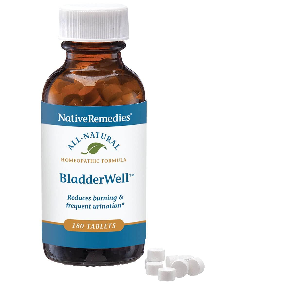 Native Remedies Native Remedies BladderWell Tablets - Natural Homeopathic Formula for Burning and Frequent Urination - Supports Bladder Health - 180 Tablets