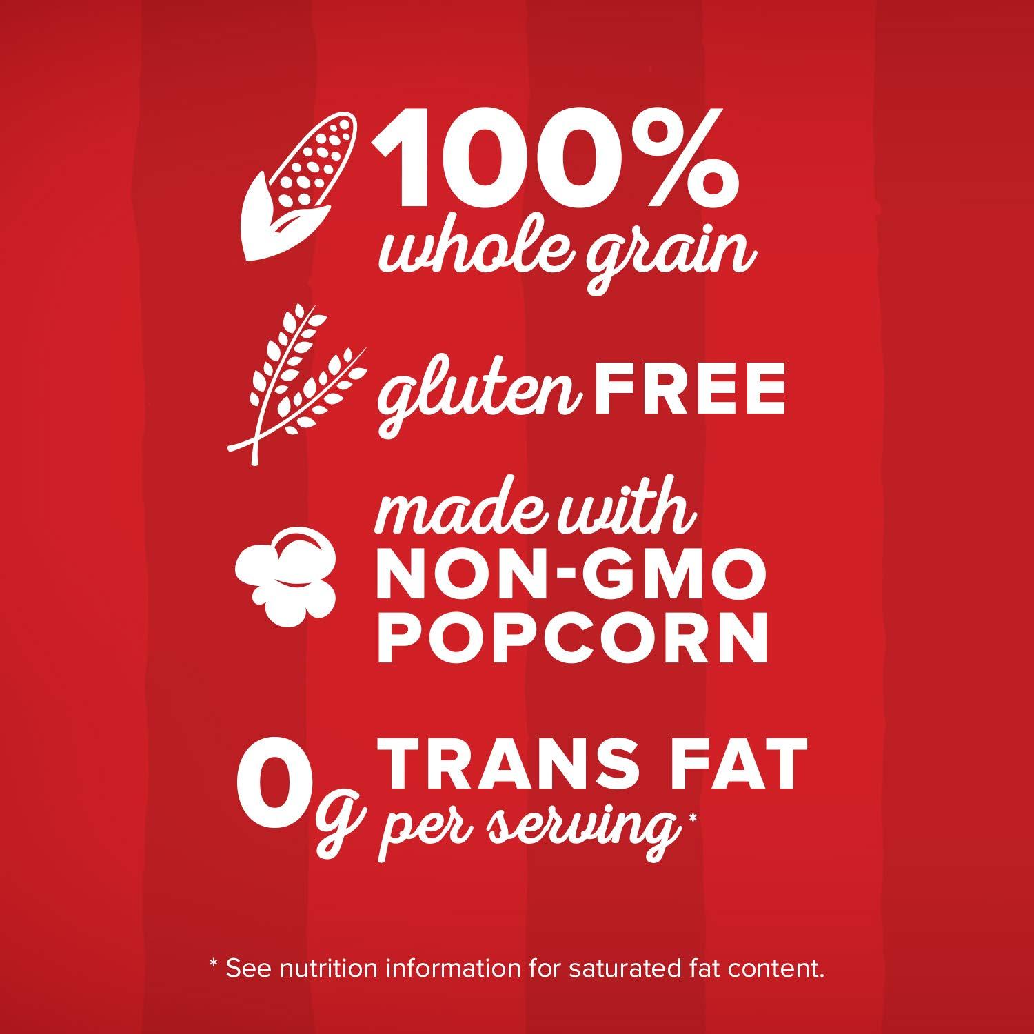 Orville Redenbacher's Orville Redenbachers Mini Bags Butter Flavored Microwave Popcorn, Gluten Free, 12 Count Mini Popcorn Bags (6 Boxes)