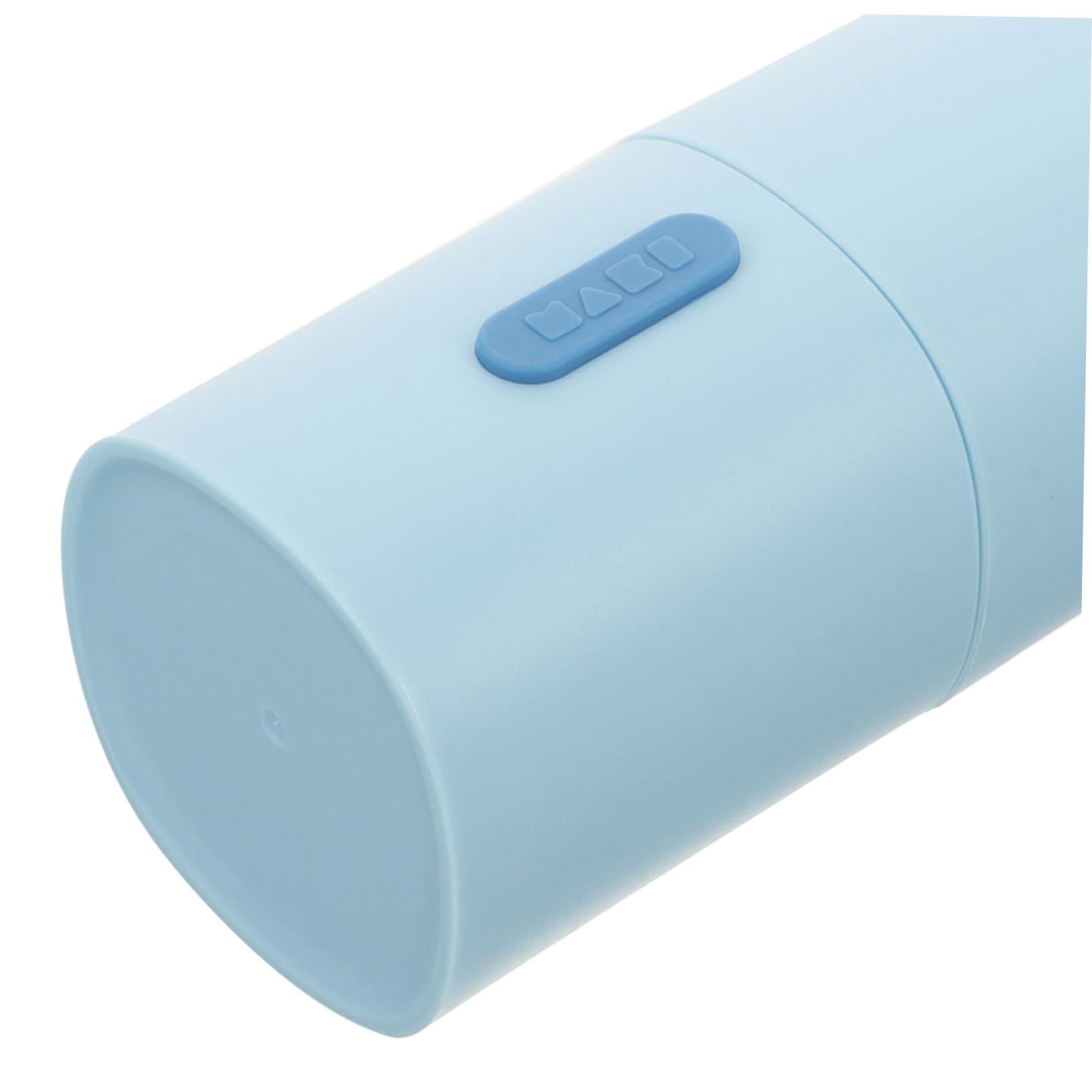Didiseaon Didiseaon 1pc Travel Toothbrush Container with Lid Travel Size Toiletries Travel Toothpaste Holder Eletric Toothbrush Electric Toothbrush Holder Travel Size Toothpaste Mini Cup Sky-Blue Pp