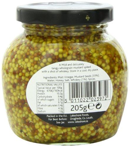 Lakeshore Lakeshore Wholegrain Mustard with Irish Whiskey, 7.2 Ounce