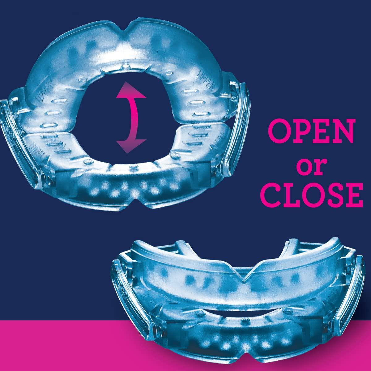 SmartGuard SmartGuard Anti Snore Device. New Customizable Snore Reducing Mouthpiece Reduce Snoring Aid for Men and Women Most Comfortable and Adjustable Oral Appliance - Holds Jaw Forward to Open Airway