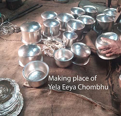 Yela International Yela Eeya Chombu | ADUKKU | 1100 ML | 710 Gram – Kumbakonam Special Hand Crafted TIN Vessel Ideal for Making Tasty and Healthy Rasam, Serves 5 Persons