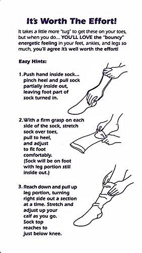 SLS3 Plantar Fasciitis Compression Socks - Foot Pain Sock - Ankle Sleeve - Wrap for Fascitis Arch Support