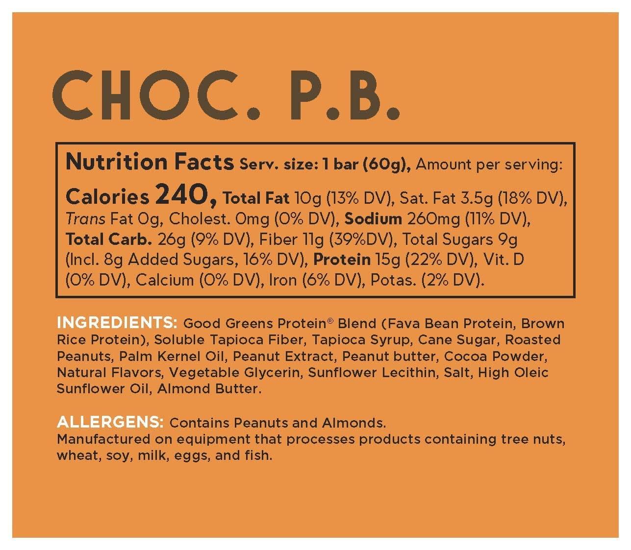 good! good! Snacks Vegan Protein Bars Bundle, Chocolate Peanut Butter & Cookie Dough (24 Bars) Gluten-Free, Plant Based, Low Sugar, High Protein Meal Replacement, Healthy Snacks for Energy, 15g Protein