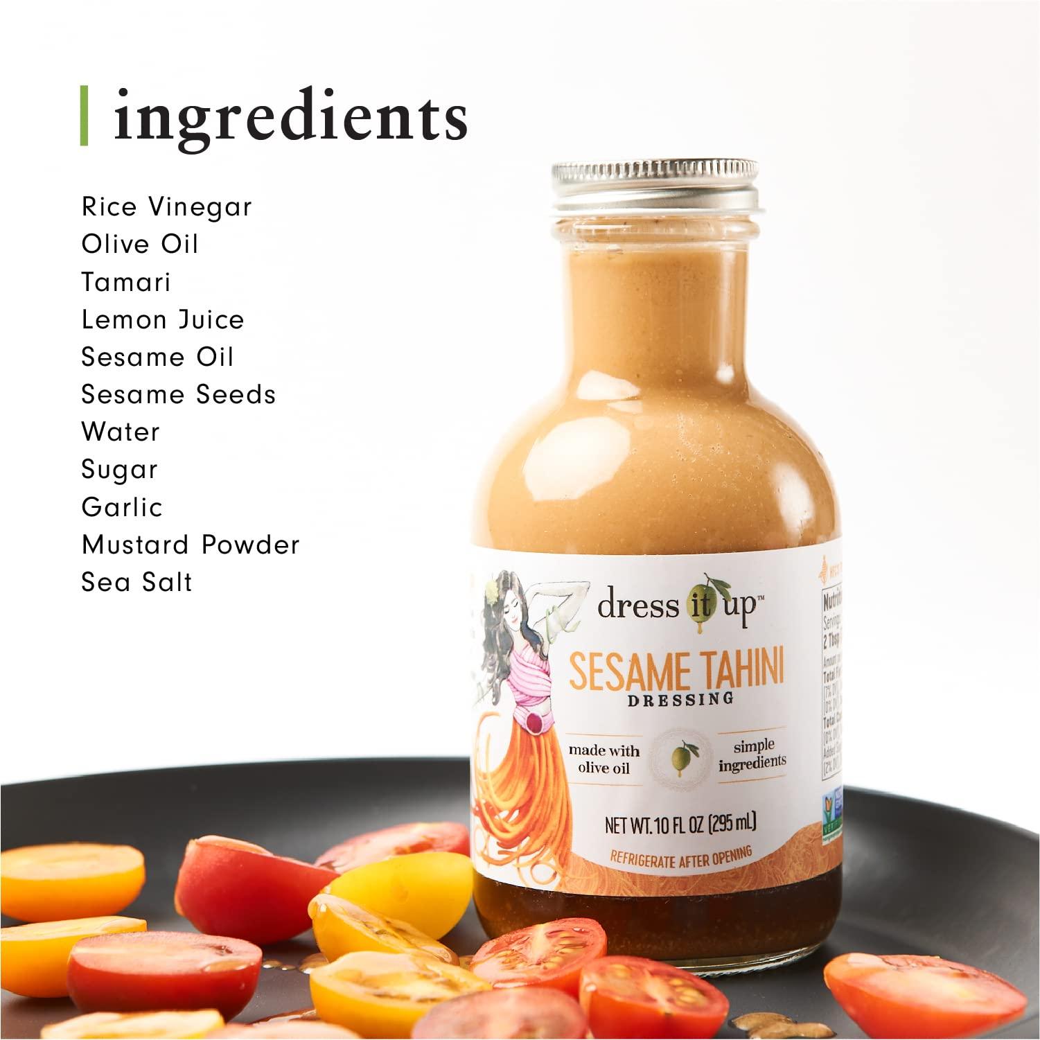 Dress It Up Dressing Dress It Up, Sesame Tahini Salad Dressing, 10 oz