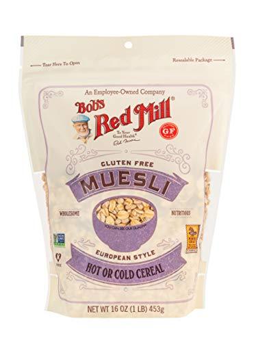 Bob's Red Mill Bob's Red Mill Gluten Free Muesli Cereal, 16-ounce (Pack of 4)