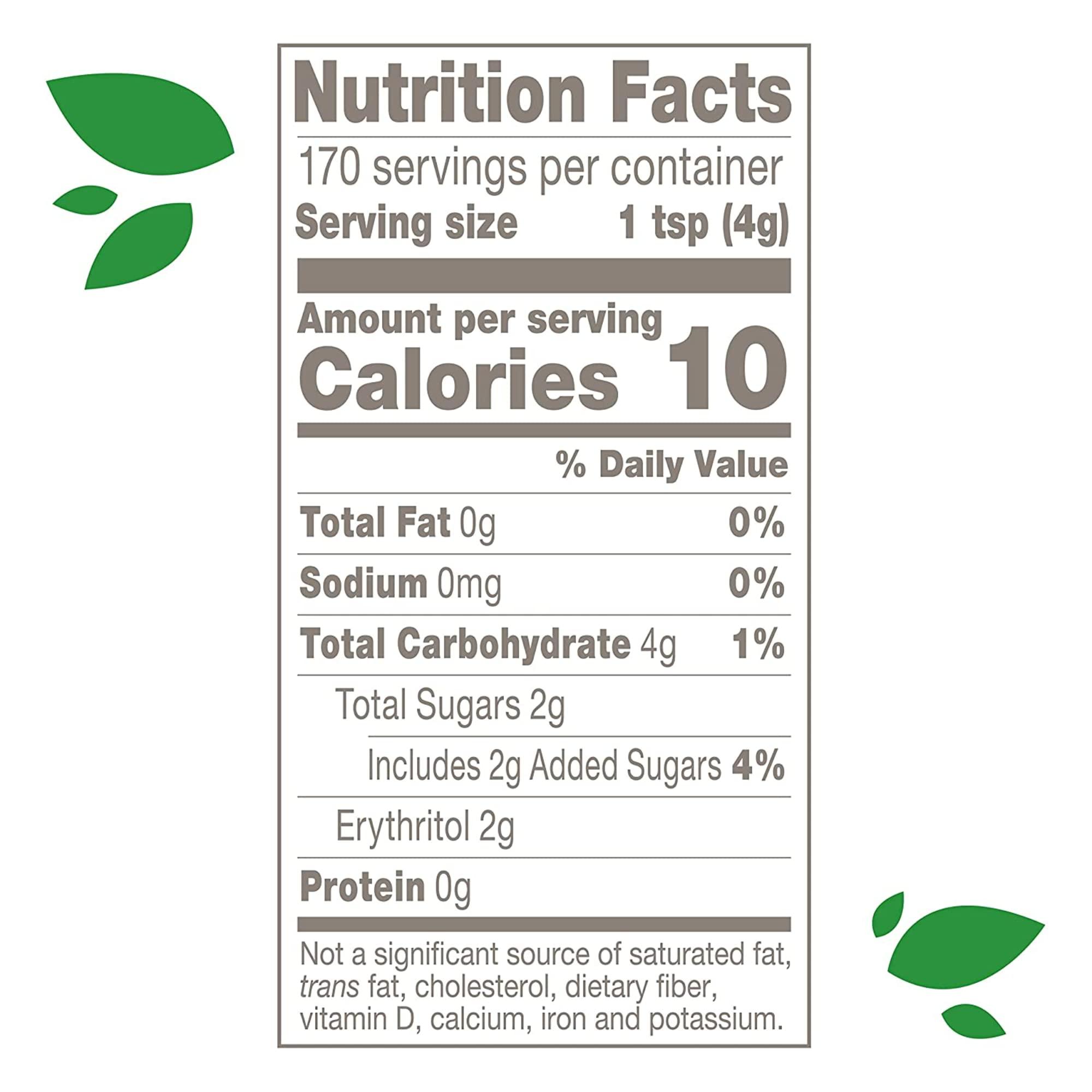 Truvia Truvia Sweetener Baking Blend, Now Called \"Cane Sugar Blend\" 2 Pack, 1.5 LBS each