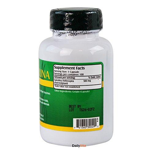 Nu-Health Spirulina (100 caps)