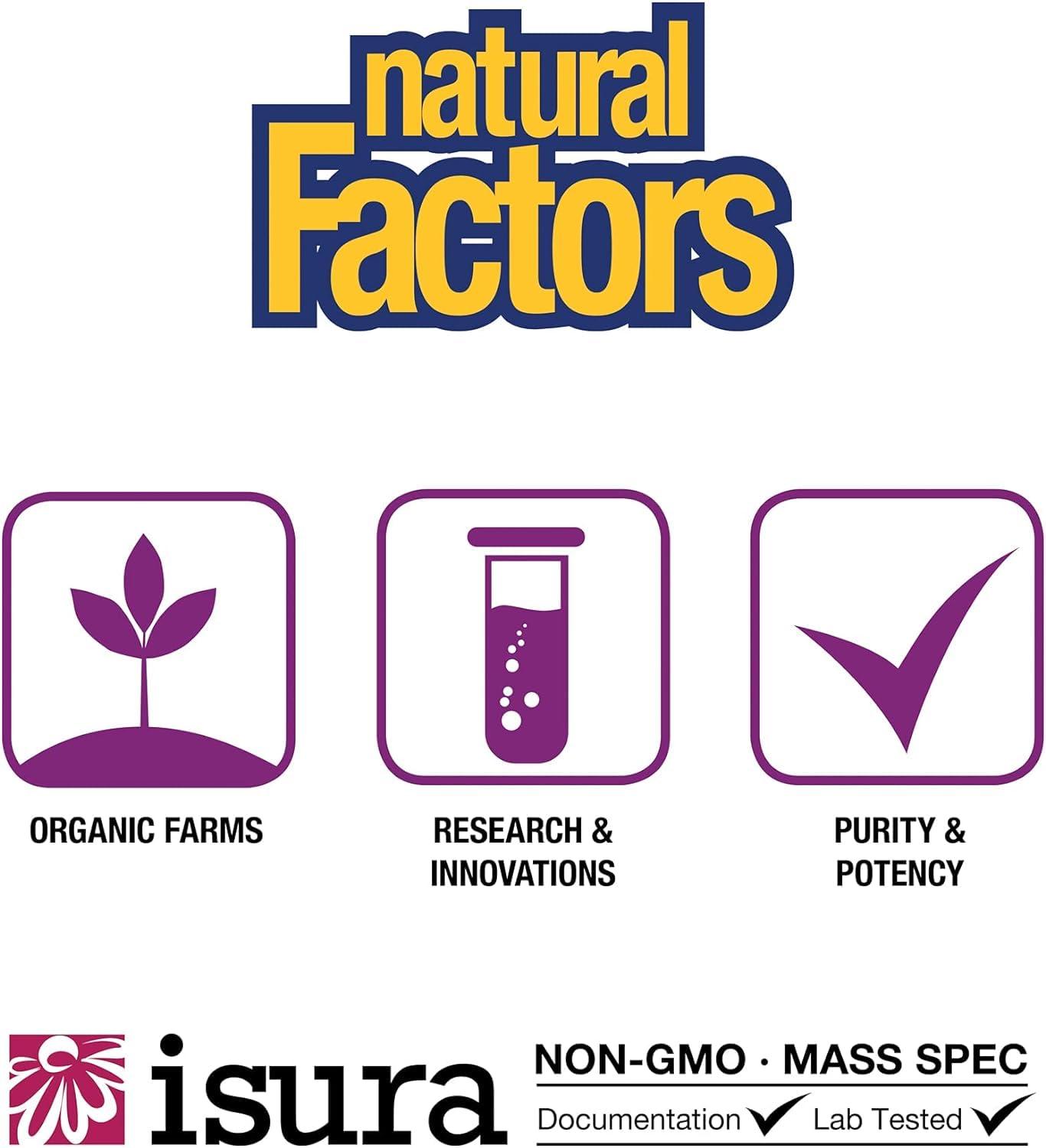 Natural Factors BlueRich by Natural Factors, Super Strength Blueberry Concentrate, Antioxidant Support for Overall Good Health, 90 Softgels
