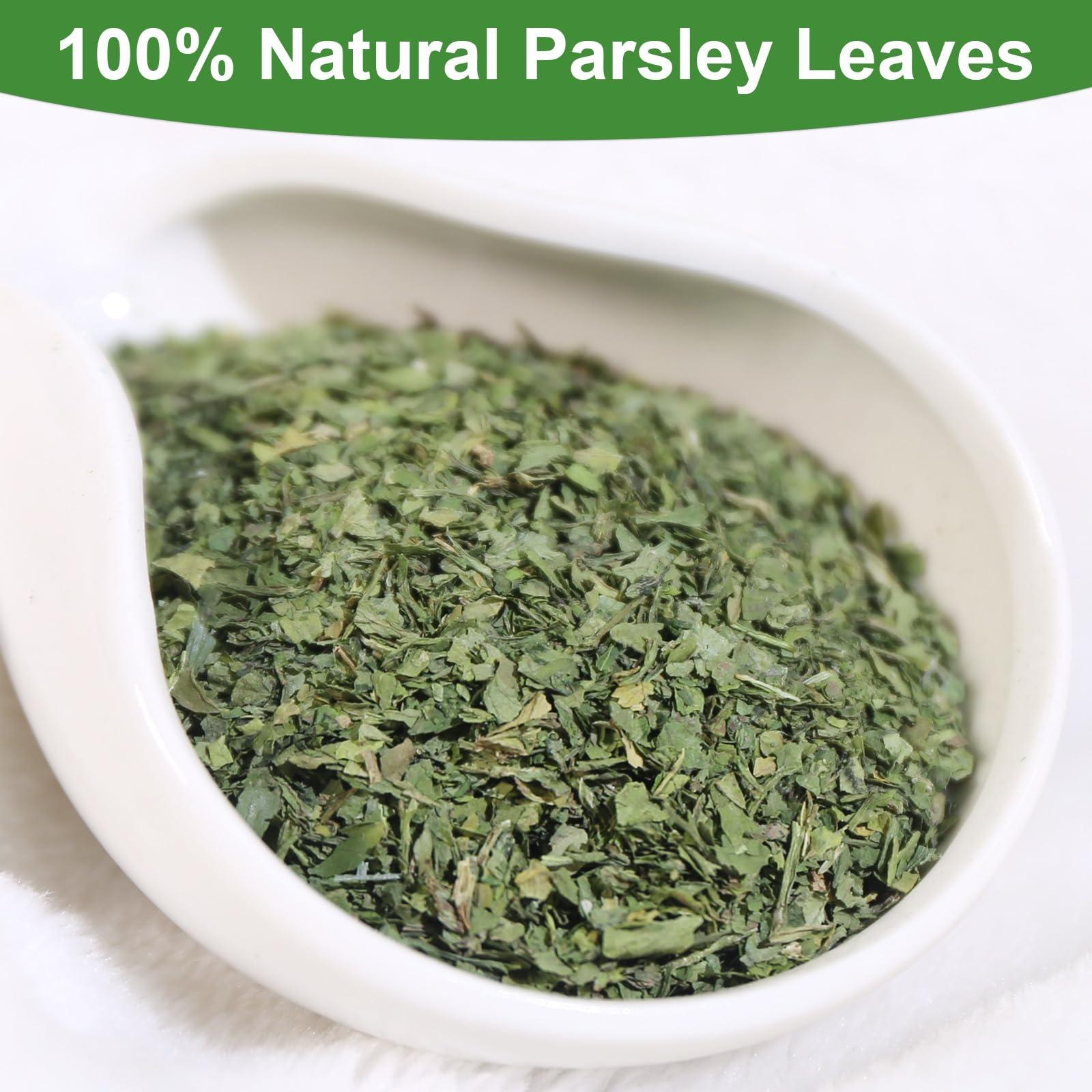 TEARELAE TEARELAE - Parsley Tea Bags - 60 Count - 100% Pure Natural Parsley Leaves - Boost Immunity, Freshen Breath - Non-GMO - Caffeine-Free