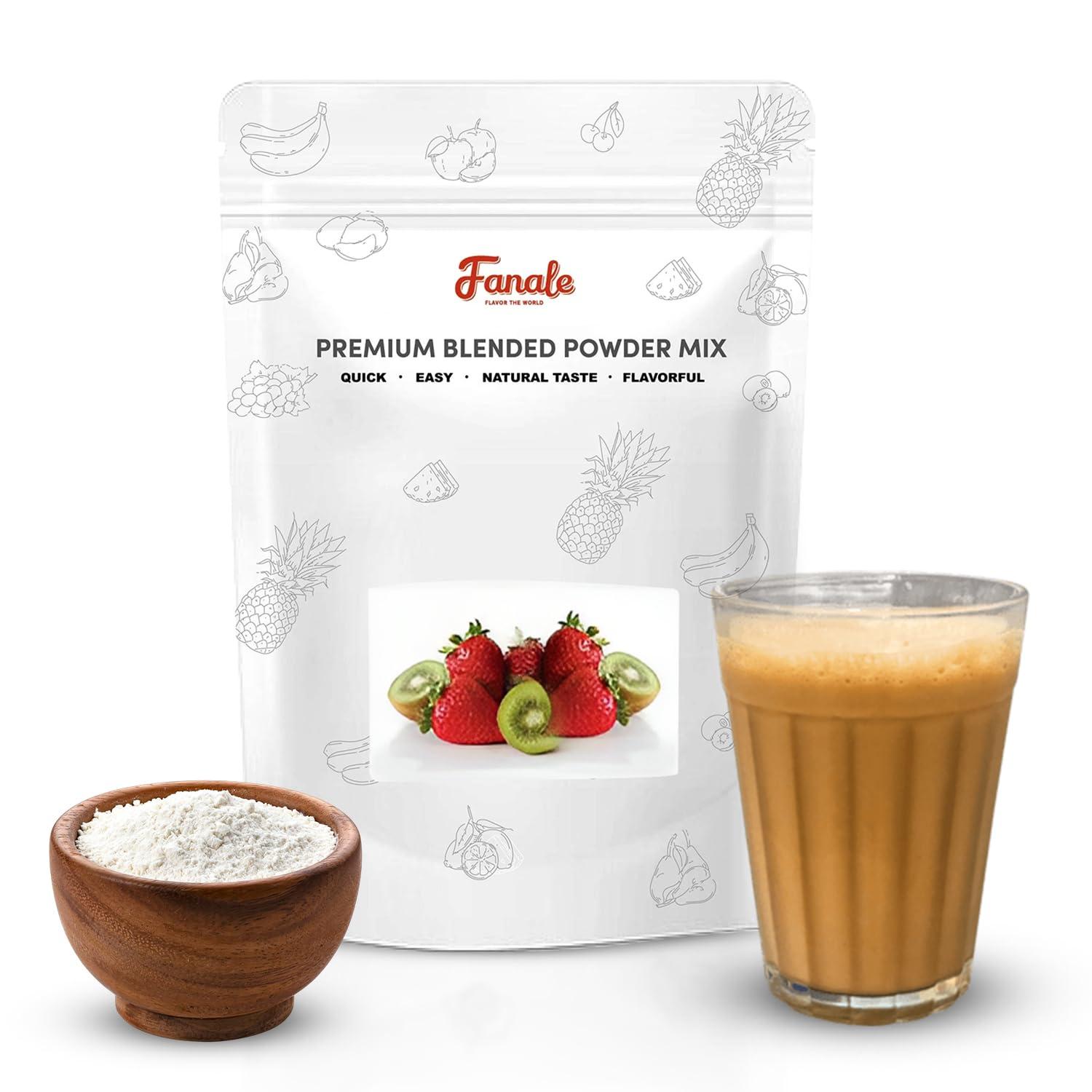 Fanale Fanale Premium Milk Tea Bubble Tea Flavoring Powder for Boba Tea| Perfect for Baking, Smoothies, Desserts and Drinks | Instant Boba Bubble Tea Powder for Milk Tea - 2.2 Pounds (Pack of 1)