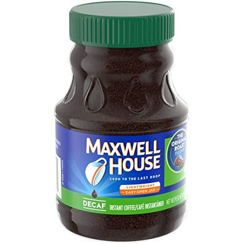 MAXWELL HOUSE Maxwell House Decaf Original Medium Roast Instant Coffee, 8 Ounce (Pack of 3)