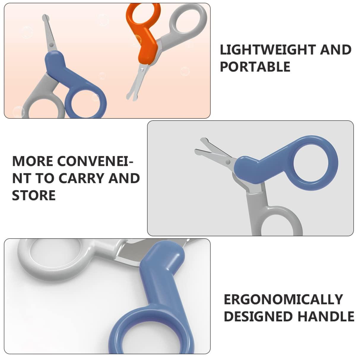 Toddmomy Toddmomy Infant Nail Clippers Baby Toenail Clippers Safe Baby Nail Trimmer Scissors for Nail Manicure