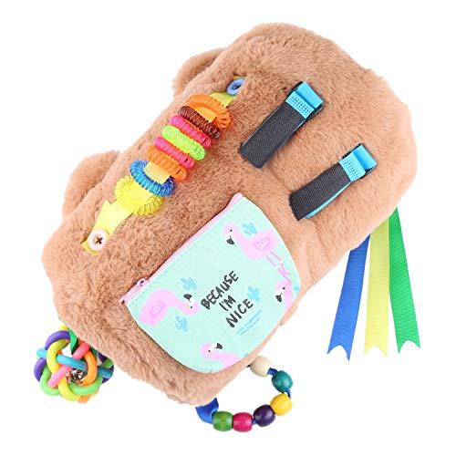 rainbowstar Sensory Toys for Alzheimer Patients Anxiety Relief Autistic Dementia Therapeutic Tool (Khaki)