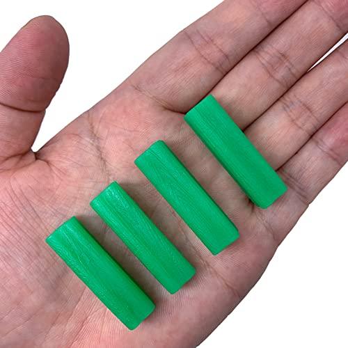 Yining Orthodontics Chewies for Invisalign Aligner Trays, 4 Chewies, Mint Scented, Cuboid, Non-Slip