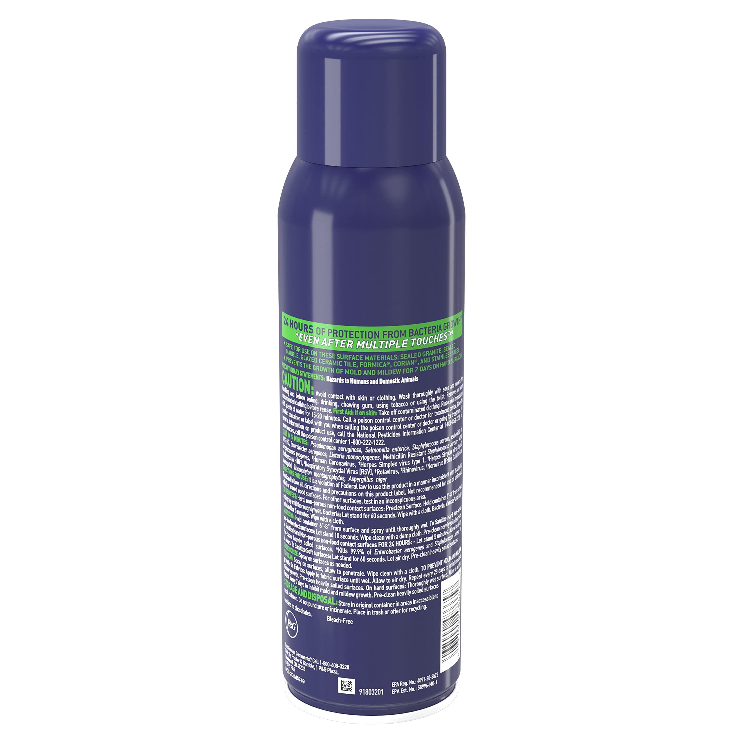 MICROBAN Microban 24 Hour Disinfectant Sanitizing Spray, Fresh Scent, 15oz