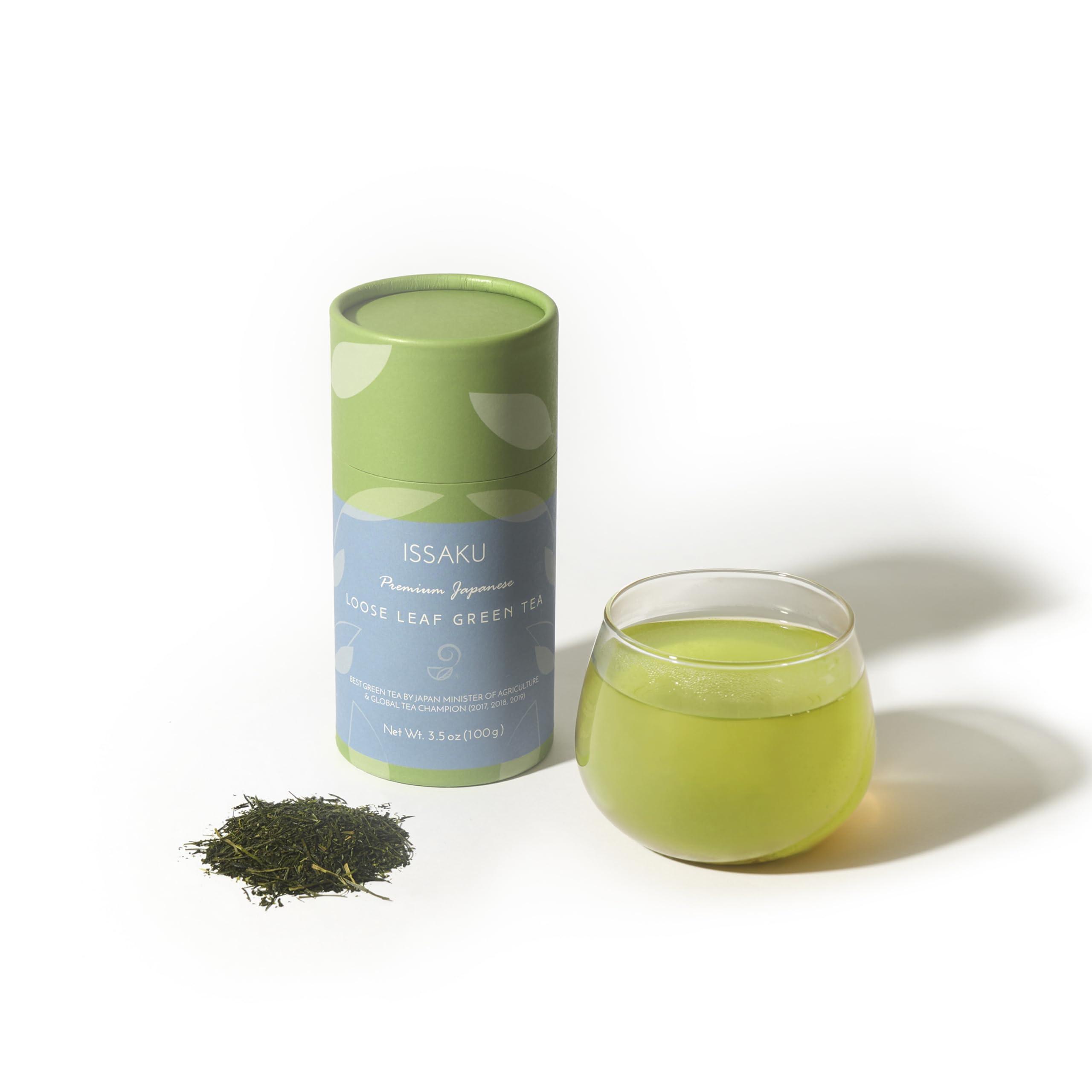 JAPANESE GREEN TEA CO. HARVESTED WITH IN JAPAN Issaku, Gokuzyo Aracha and Teabag Tea Set from Japanese Green Tea Co – Premium Japanese Green Tea Assortment – Non-GMO, Delicate Flavor - Ideal for Tea Lovers