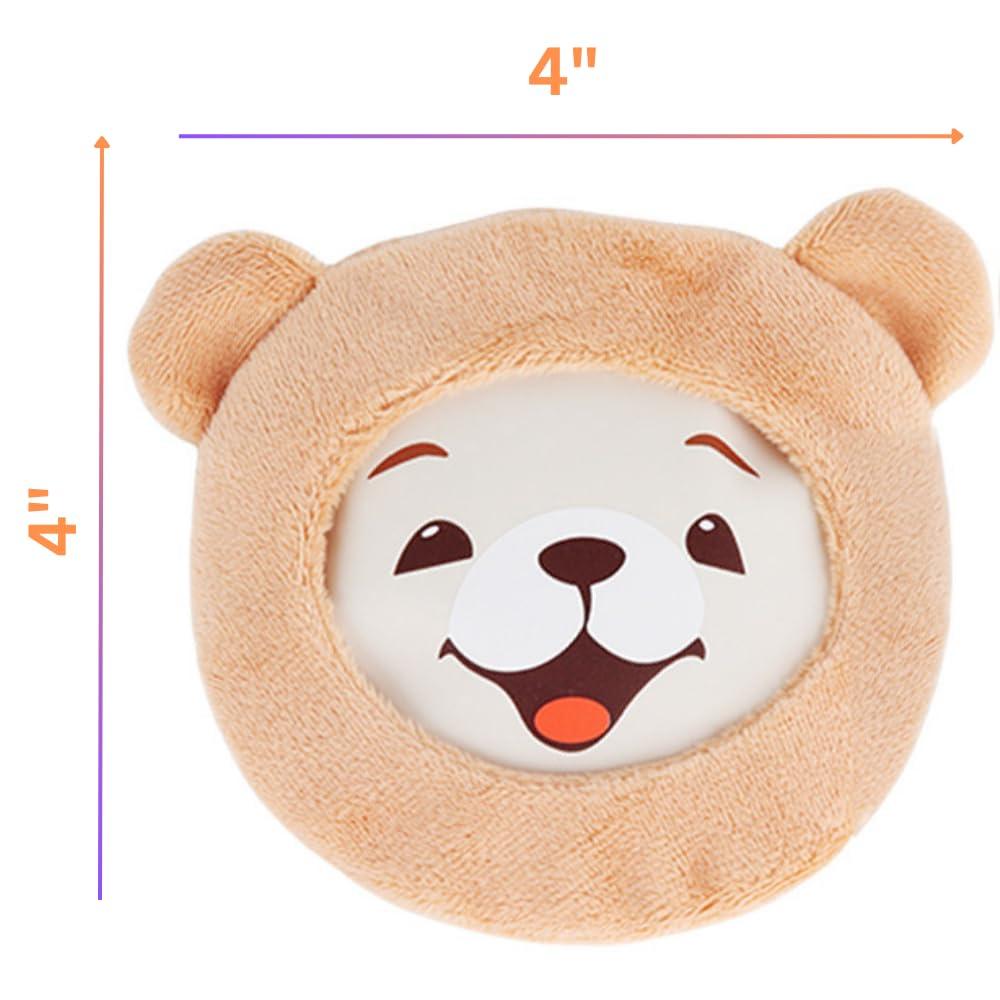 FOMI FOMI Ultra Strong Kids Hot Cold Ice Packs | 4 Pack | Soft Colorful Sleeves | Animal Designed Children Gel Bead Wrap | Pain Relief for Kids Boo Boos, Fever, Headaches | Strap to Hold in Place