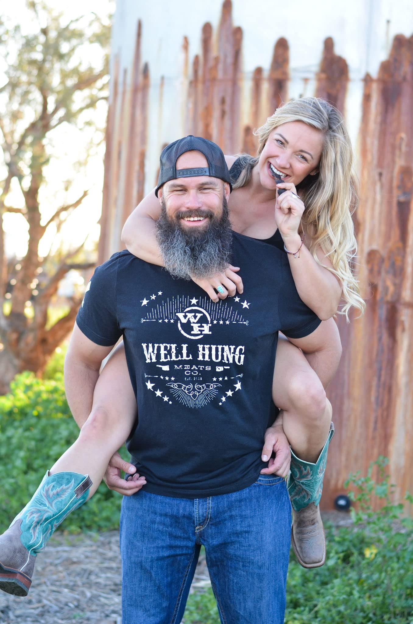 Well Hung Well Hung Meats 8-Pack Sampler Craft Beef Jerky 8x2oz Resealable Bags