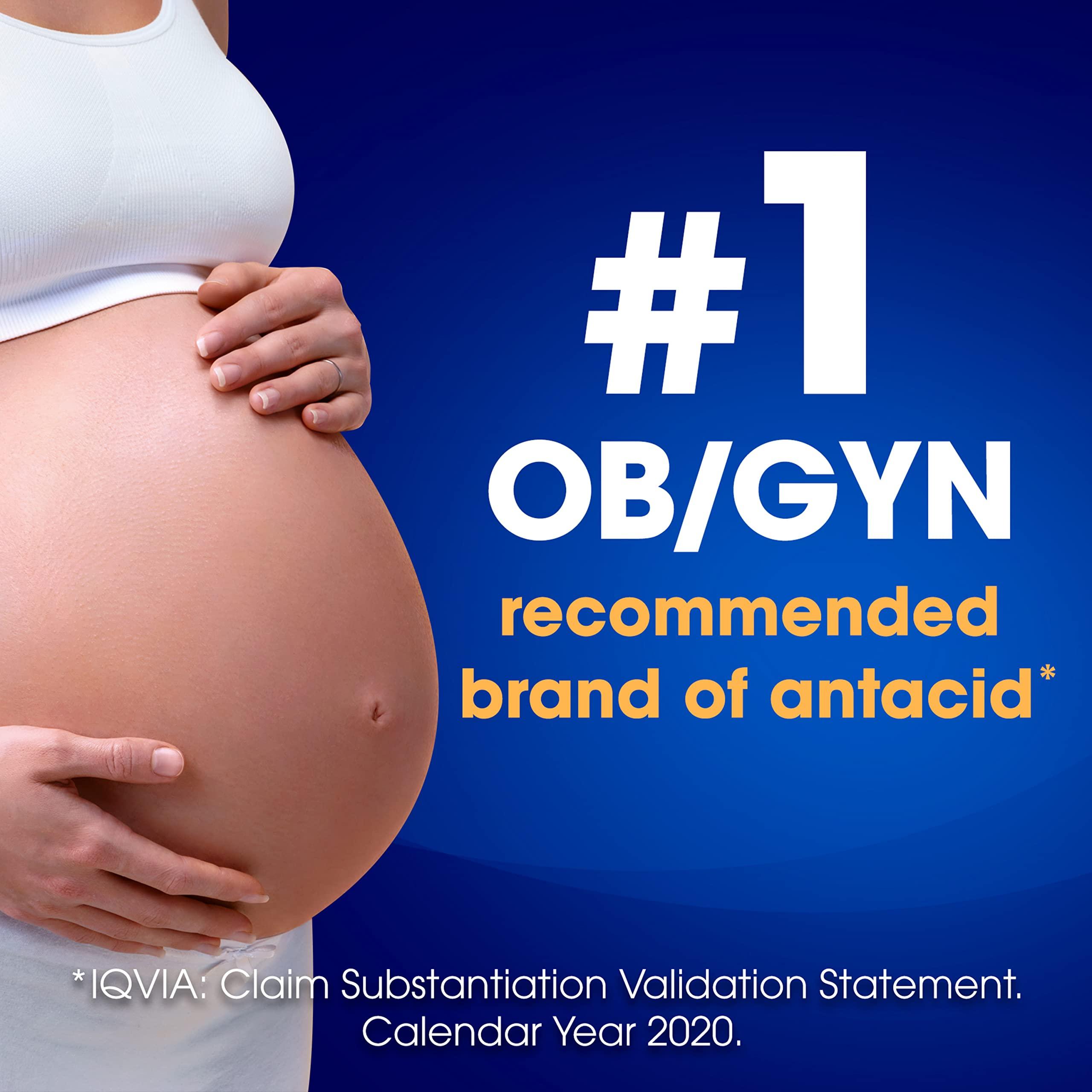 TUMS TUMS Extra Strength Chewable Sugar Free Antacid Tablets for Heartburn Relief, Melon Berry - 80 Count (Pack of 4)