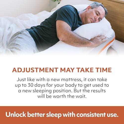 MedCline MedCline Reflux Relief System Bundle, Bed Wedge Pillow for Acid Reflux and GERD Relief with Therapeutic Body Pillow, Insert, and Extra Covers, Comfortable Sleep Position, Large for 6'0" or Taller