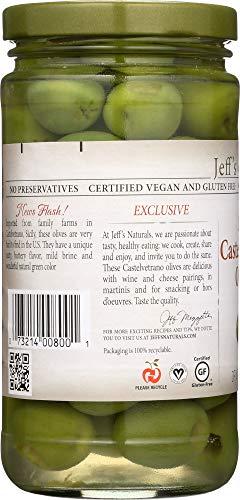 Jeffs Naturals (NOT A CASE) Pitted Castelvetrano Olives
