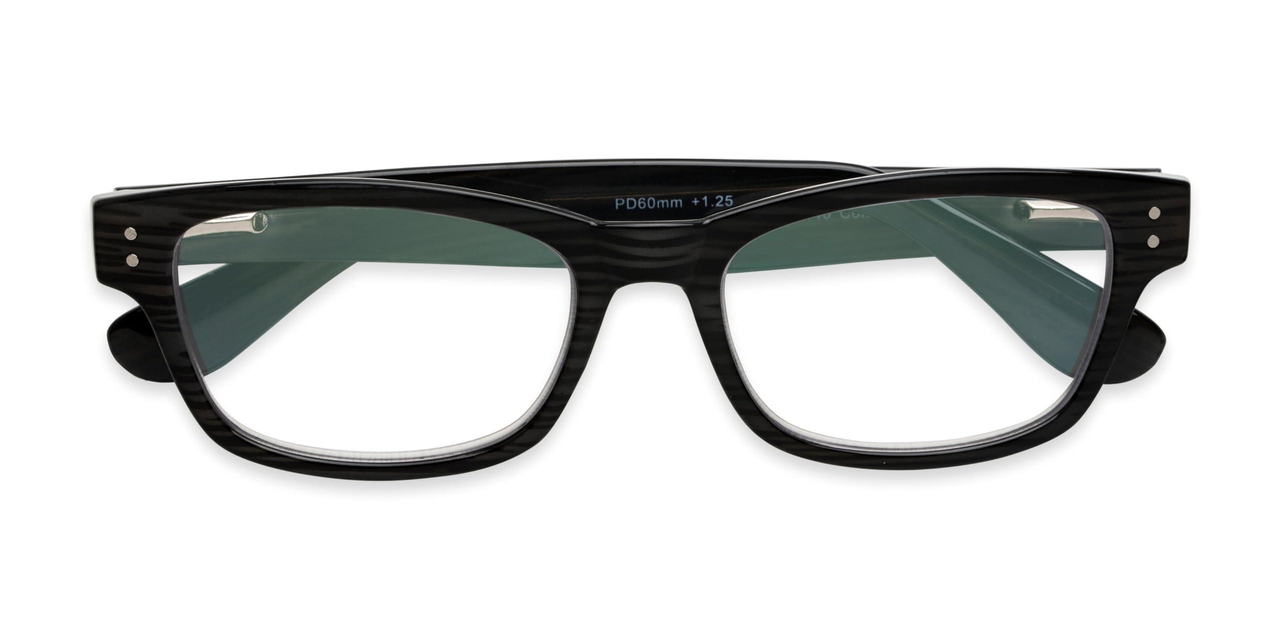 Foster Grant Foster Grant Conan Multifocus Reading Glasses Square, Milky Grey/Transparent, 54 mm + 1,5010366-100.COM