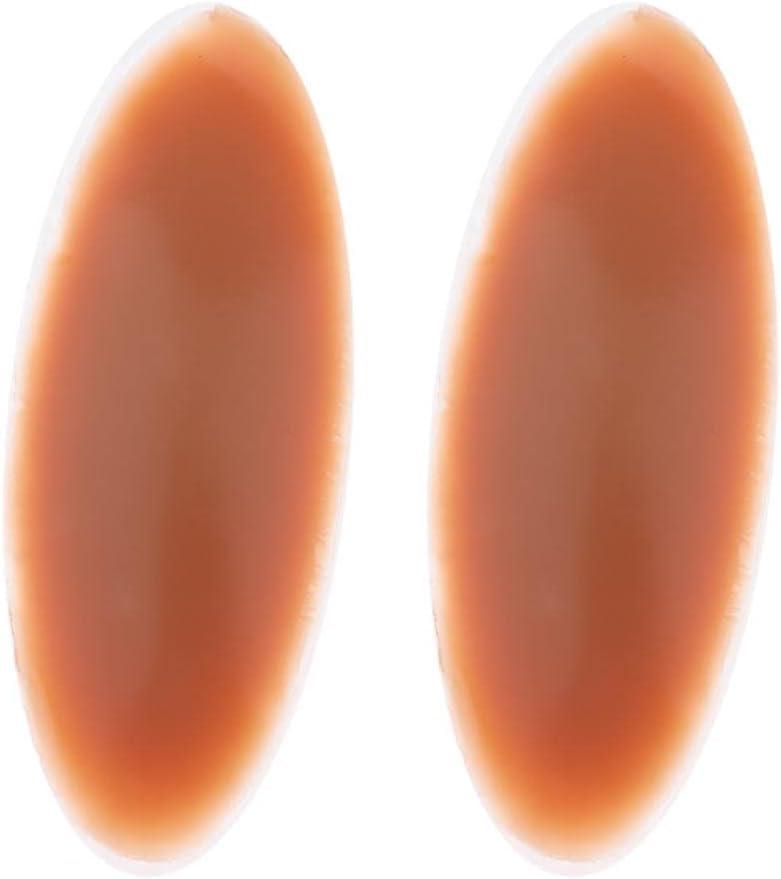 getuse getuse Silicone Adhesive Calf Pads - Soft Invisible Shaping Patch for Crooked or Thin Legs, 2 Pair Set, Comfortable Self-Adhesive Silicone Calf Straighteners (Coffee 120)