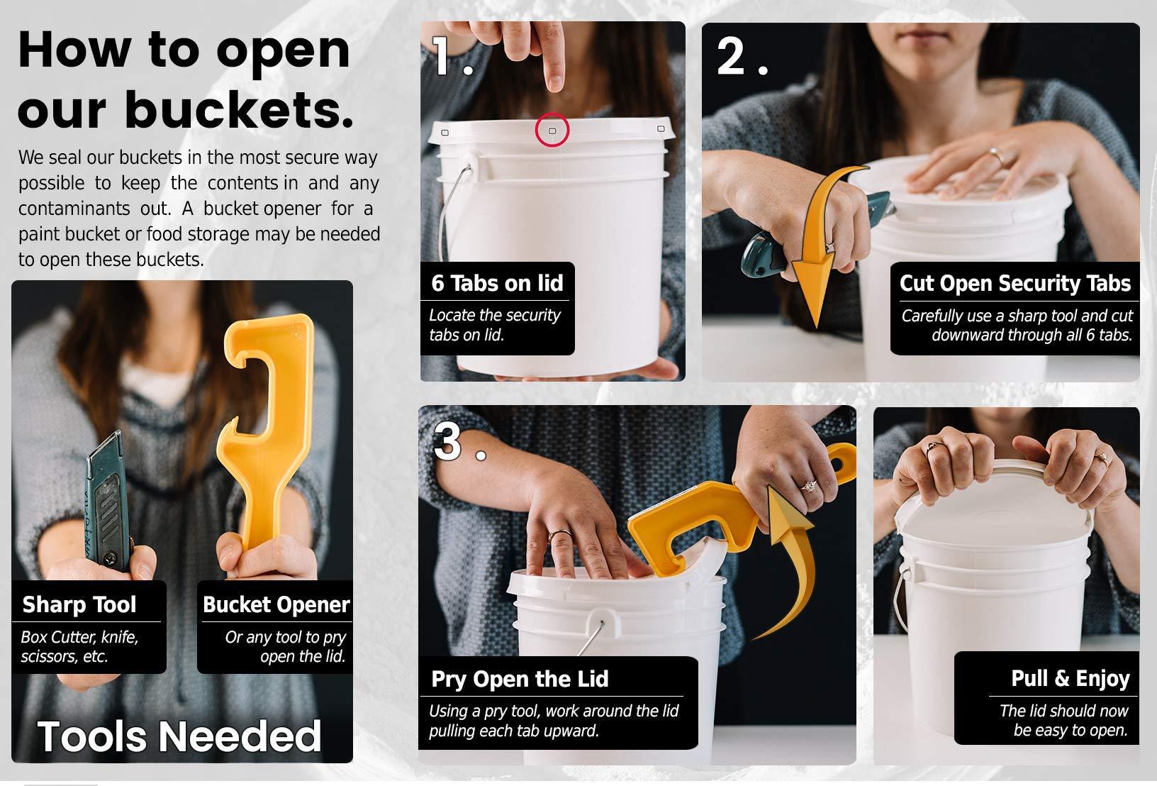 Unpretentious Unpretentious Powdered Sugar (1 Gallon) Confectioners Sugar, For Baking, Candy Making, Desserts