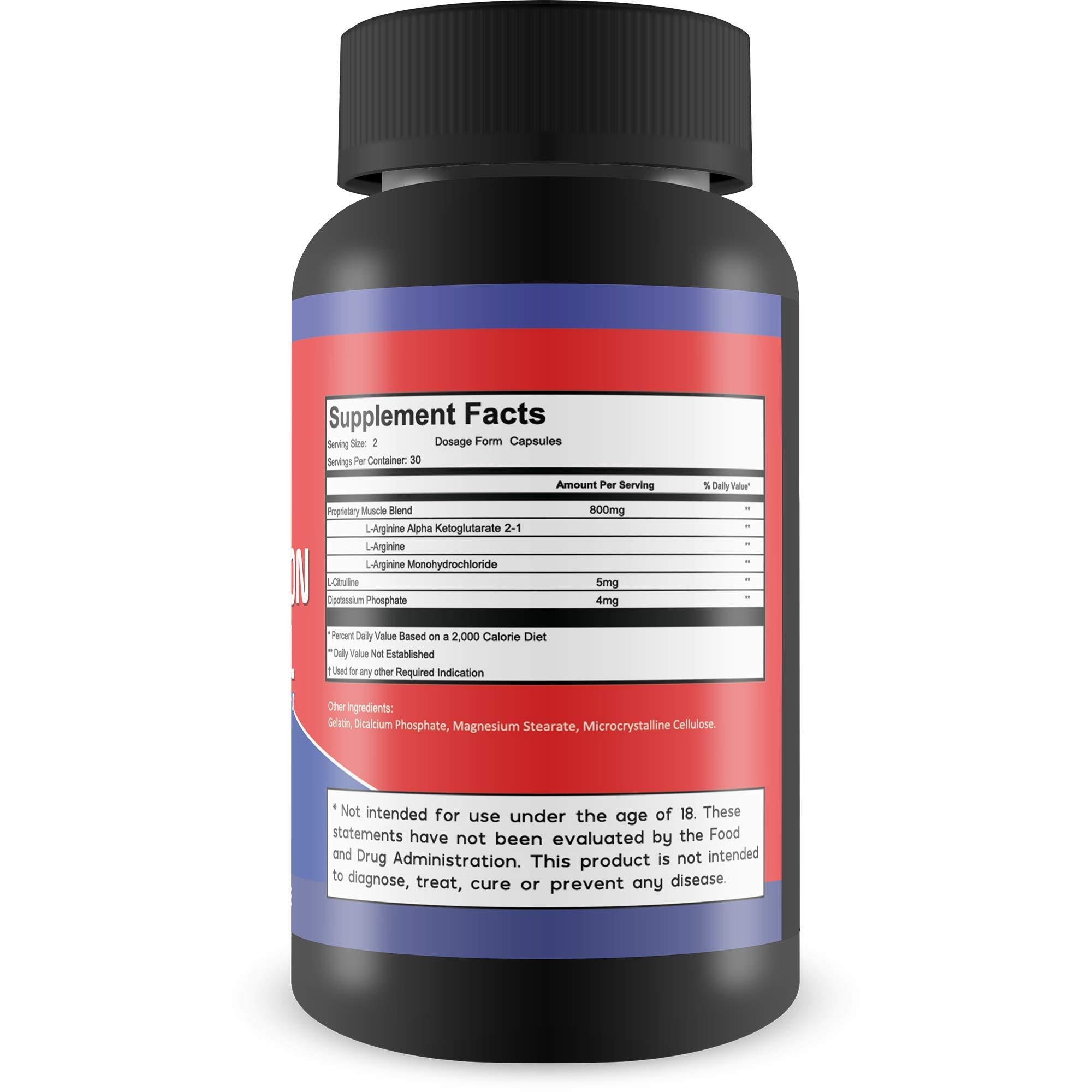 Natures Circulation Circulation Control - Blood Flow Improvement - Body & Leg Circulation Supplements - Blood Circulation Supplement - L-Arginine Formula for A Circulation Boost - Poor Circulation Supplements