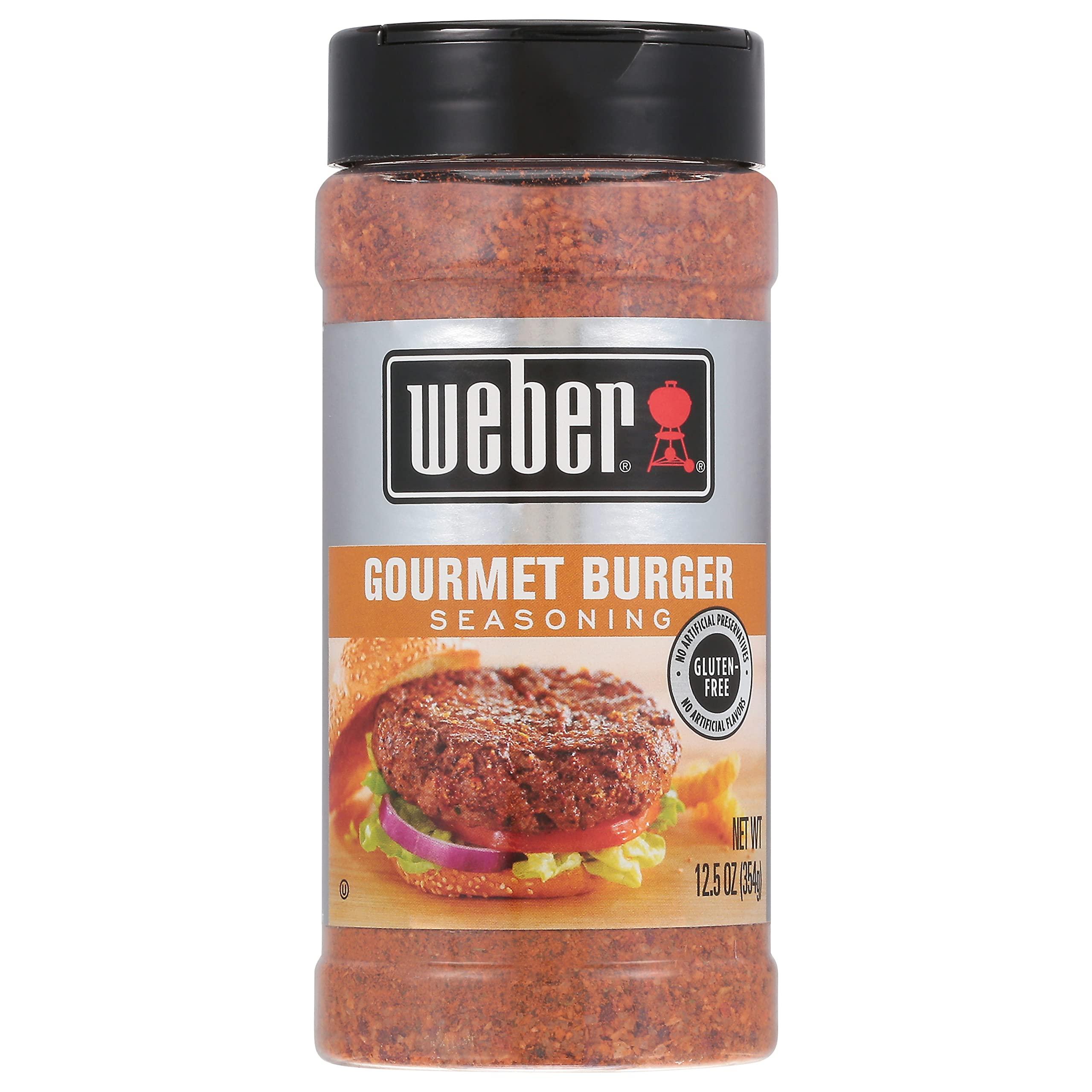 Weber Weber Gourmet Burger Seasoning, 12.5 Ounce Shaker