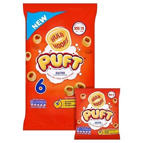 Hula Hoops Puft Hula Hoops Puft Salted 15g x - 6 per pack