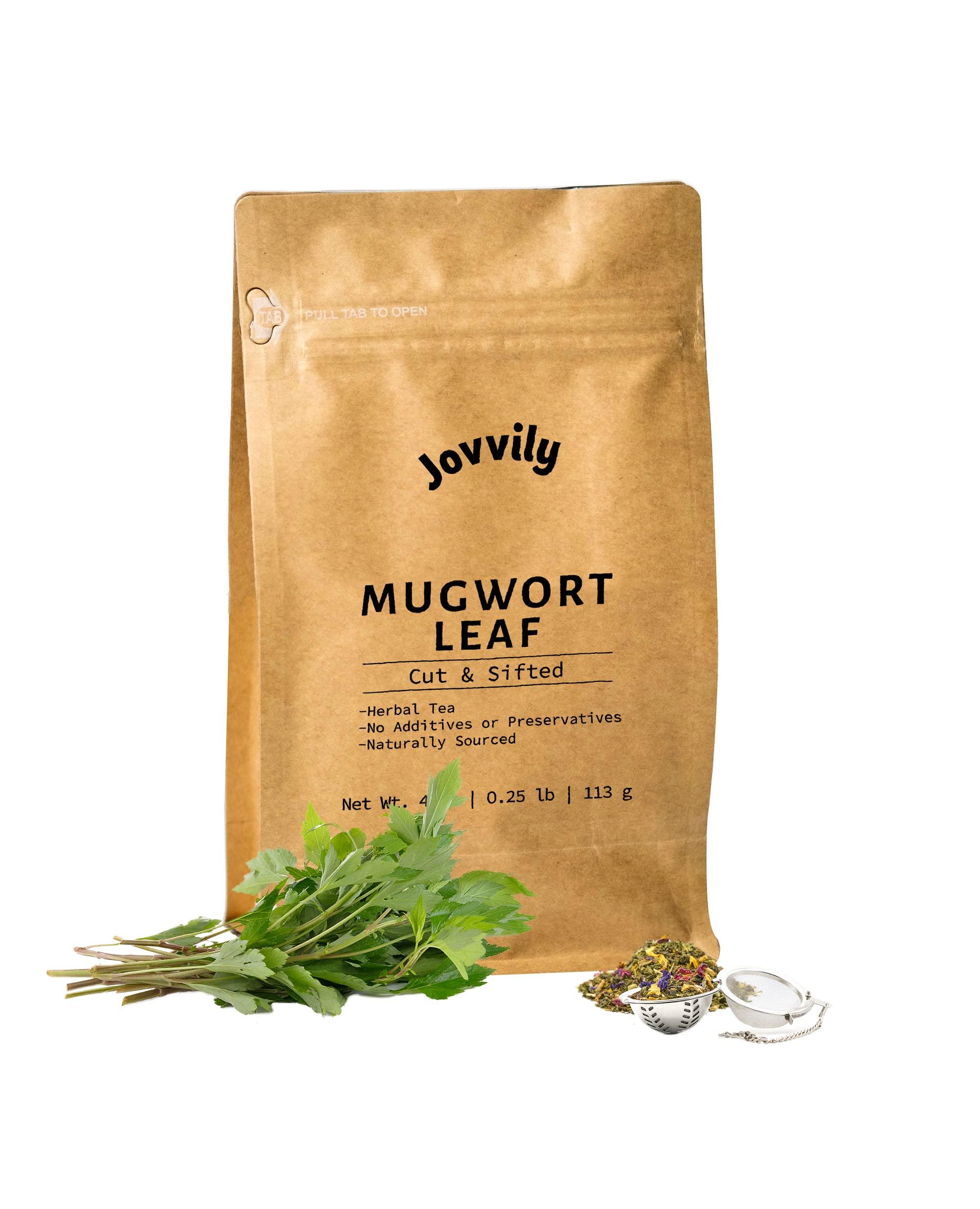 Jovvily Jovvily Mugwort Leaf Cut and Sifted - 4 oz - Herbal Tea - No Additives