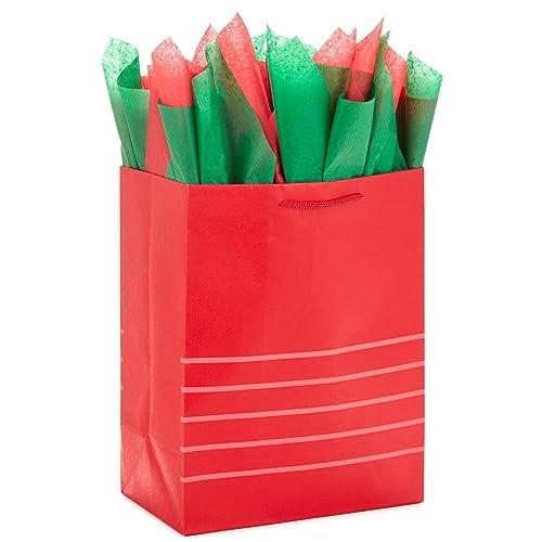 Hallmark Hallmark Red and Green Bulk Tissue Paper for Gift Wrapping (100 Sheets) for Gift Bags, Christmas Presents, Holiday Crafts and More