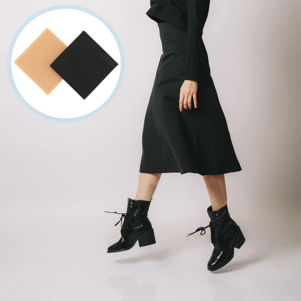 Healifty Healifty 6pcs Anti Slip Stickers for High Heels Non Heel Shoe Pads for High Heels High Heel Protectors Shoes Pads Shoe Sole Protector Anti Heel Grips Heel Cups Protection Pad Patch Rubber