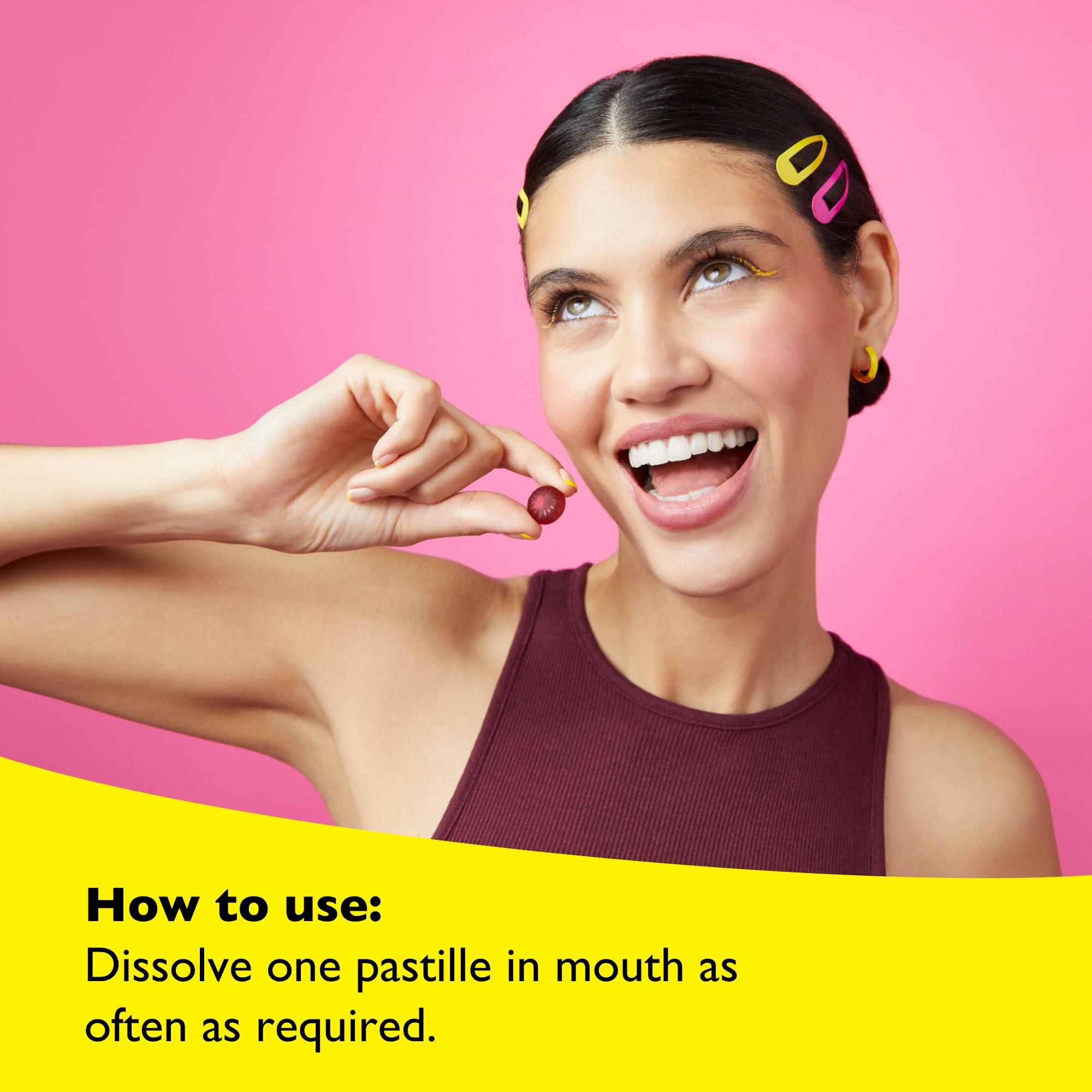 RESCUE RESCUE Bach PASTILLES, Mixed Berry Flavor, Stress Relief Lozenges, Homeopathic, Flower Essences, 35 Count