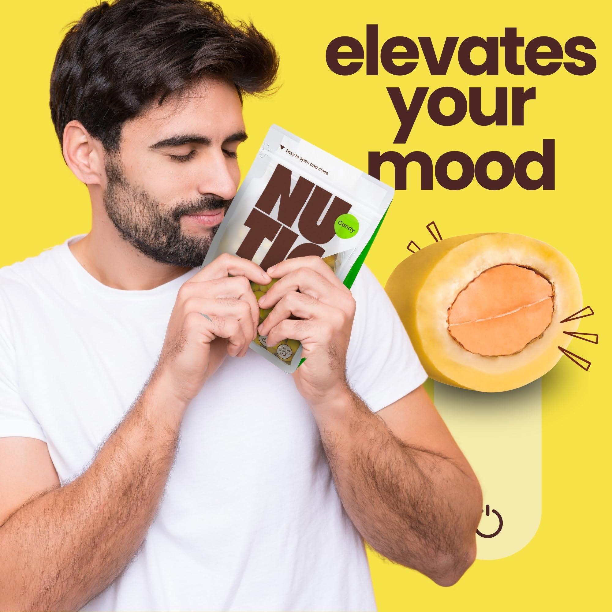 Nutic Nutic Lemoncello Chocolate Covered Almonds - 5 Lb. Roasted Almond in White Chocolate & Lemon Creme Candy. Citrus Bliss Flavors for Perfect Snacks & Gifts, Made in USA - (Pack of 1)