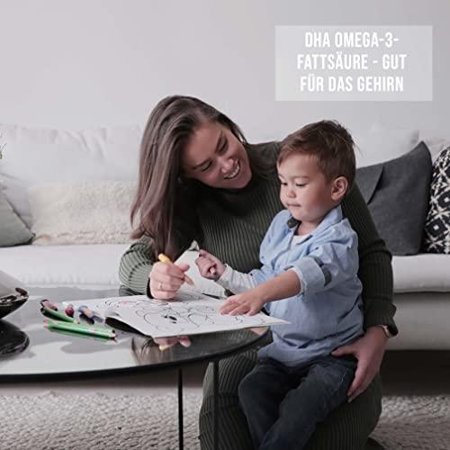 MLLER\'S Mollers | Omega 3 Capsules for Children | Natural Fish Oil Omega 3 Fish Oil for Kids | with DHA and EPA, No Gluten, Lactose or Added Sugar & Easy to Chew | Strawberry Flavor | 36 Capsules