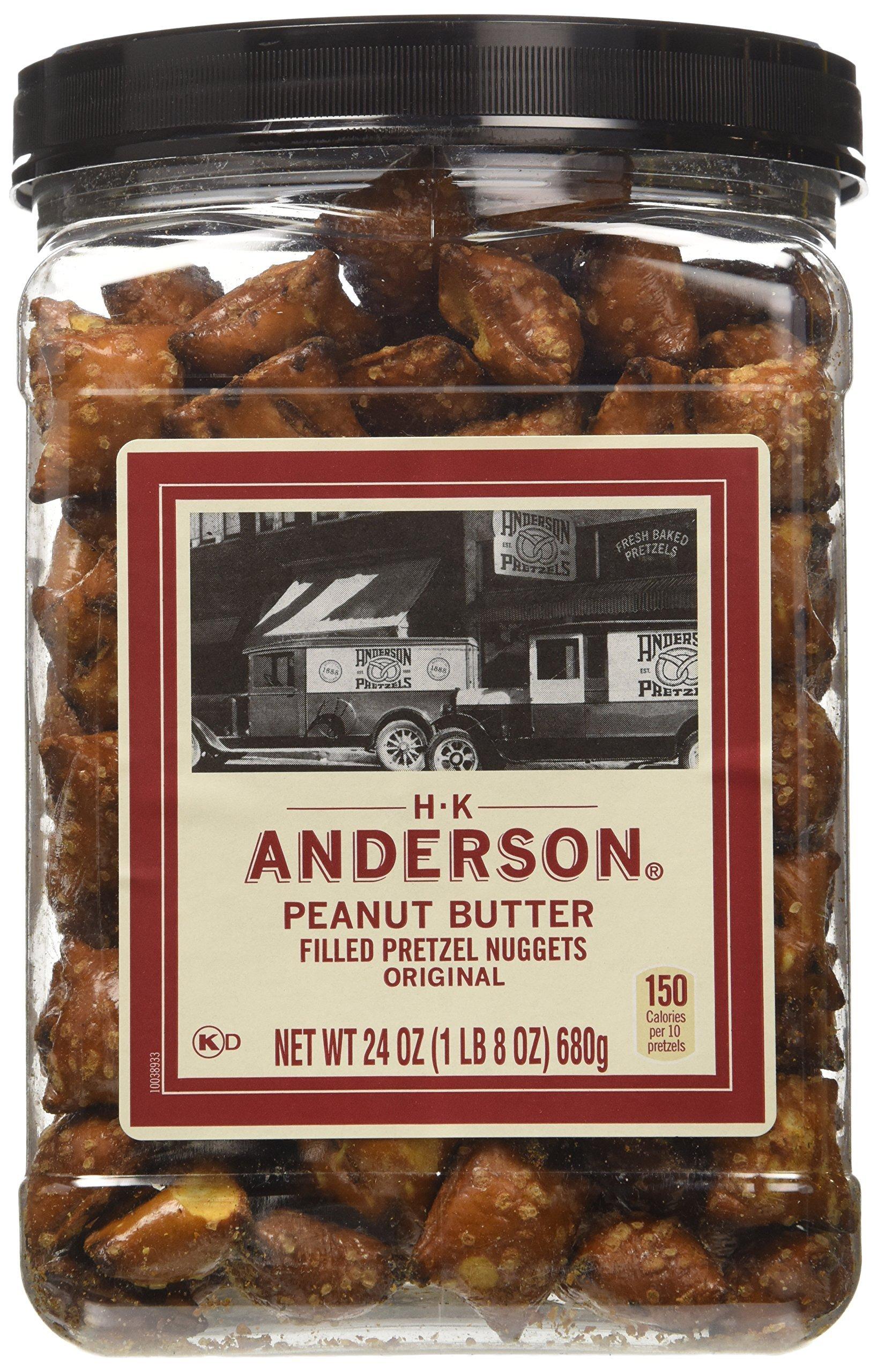 Anderson Bakery Anderson Bakery Peanut Butter Nuggets Pretzel, 24-oz. - 3 PACK