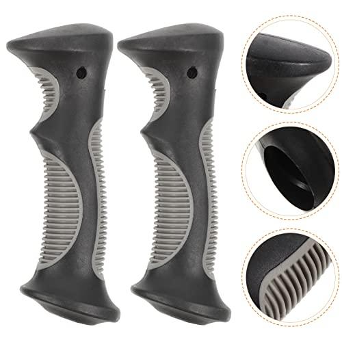 BESPORTBLE BESPORTBLE Trekking Pole Tips Replacement 2pcs Plastic Feet Hiking Pole Protectors Feet Walking Sticks Shock Absorbing Handle for Walking Sticks Tips Accessories